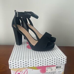 Chic Black Women's Heels